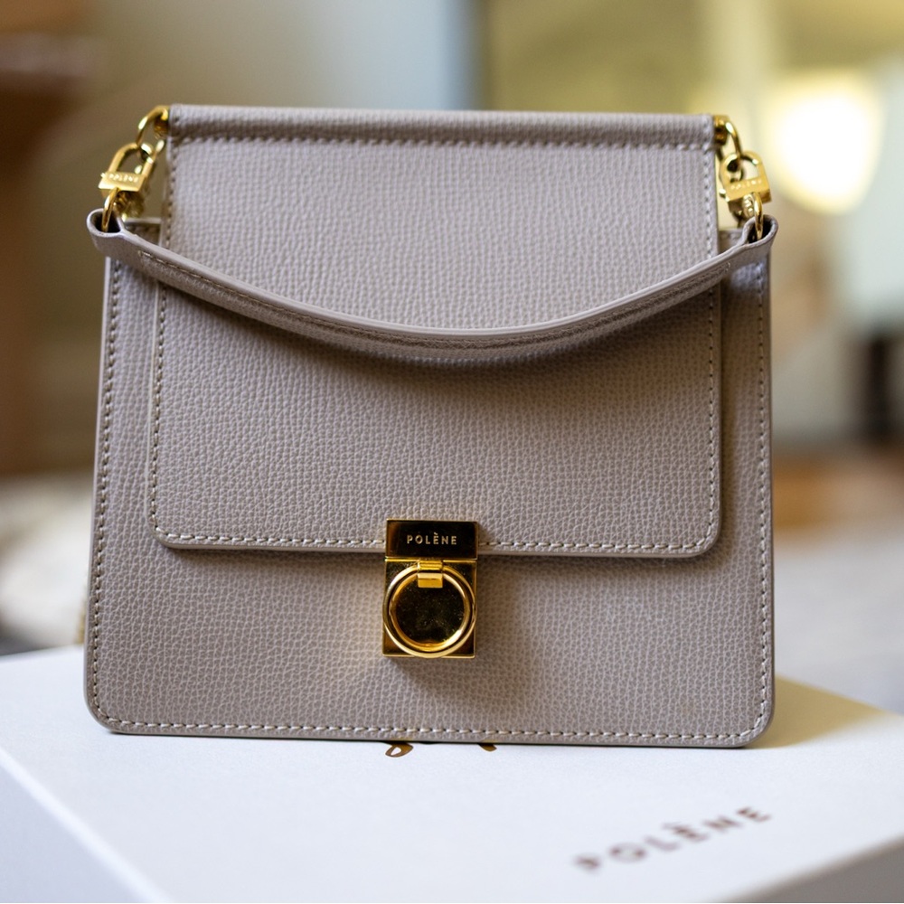 Polene sept mini taupe